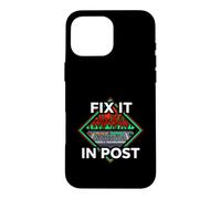 Audio Engineer Fix It in Post Sound Mixer Coque pour iPhone 16 Pro Max