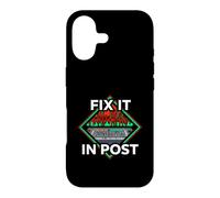 Audio Engineer Fix It in Post Sound Mixer Coque pour iPhone 17