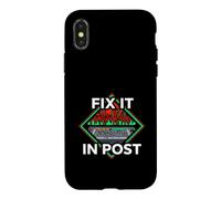 Audio Engineer Fix It in Post Sound Mixer Coque pour iPhone X/XS