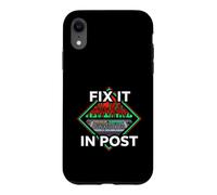 Audio Engineer Fix It in Post Sound Mixer Coque pour iPhone XR