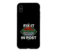 Audio Engineer Fix It in Post Sound Mixer Coque pour iPhone XS Max