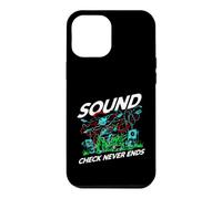 Audio Engineer Sound Check Never Ends Live Crew Graphic Coque pour iPhone 12 Pro Max