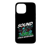 Audio Engineer Sound Check Never Ends Live Crew Graphic Coque pour iPhone 13 Pro Max