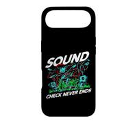 Audio Engineer Sound Check Never Ends Live Crew Graphic Coque pour iPhone Air