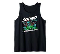 Audio Engineer Sound Check Never Ends Live Crew Graphic Débardeur
