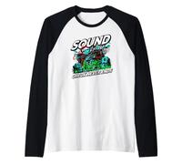 Audio Engineer Sound Check Never Ends Live Crew Graphic Manche Raglan