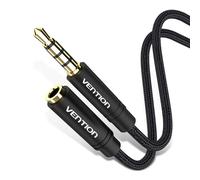 Audio Jack Extension Cable 5 m Braided Nylon 3.5 mm Male to Female Jack for Headphones,iPod,iPhone,iPad,Car,Car Radios,Smartphones,MP3 Players,PS4,PC