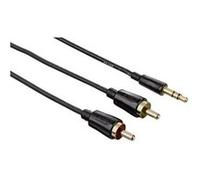 AUDIO KABEL FLEXI SLIM 3,5MM JACK-2CINCH 1,5M 3STE G