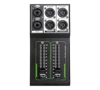 Audio Monitor Controller - Desktop Sound Volume Regulator for Studio Speakers | Metal Housing with Precision Rotary Knob, Passive Stereo Output Manager for Recording Mixing Setup 7.48x3.46x1.5 in