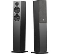 Audio Pro Enceintes colonnes A38 amplifiées Bluetooth Hi‑Fi Noir vendues par paire