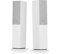 AUDIO PRO - A48 W - Enceinte sans fil Hifi (la paire) - Bluetooth - 2x160 W - Technologie BMR - Blanc