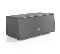 Audio Pro Drumfire-D2 - Enceinte Multiroom Ultra Puissante avec Bluetooth & WiFi - Enceinte Stéréo avec AirPlay 2, Chromecast, Spotify sans Fil - Gris