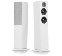 Audio Pro - Enceintes TV A48 - Streaming et Multiroom, 2 Amplificateurs 130W pour Home Entertainment - HDMI Arc, WiFi, Bluetooth, Airplay 2, Chromecast - Blanc