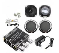 Audio stéréo hi-fi hi-fi, son aigu, Arcade Home DIY, amplificateur de puissance 12 V 3 pouces, 10 W 8 ohms, module AUX T30L (argent)