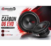 Audio System CARBON 06 EVO Subwoofer 16,5 cm (6,5") Woofer Bass 240 Watt