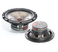 Système Audio Kick-Bass Voiture Haut-Parleur Charbon 165 W 16,5cm Graves 165mm