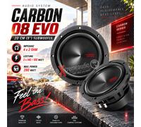 Audio System CARBON 08 EVO Subwoofer 20 cm (8") Woofer Bass 280 Watt Power