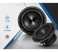 Audio System CARBON 08 QC EVO Subwoofer 20 cm (8") Woofer Bass 280 Watt