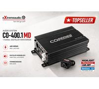 AUDIO SYSTEM CO-400.1 Amplificateur numérique mono 1 canal 400 WRMS +...