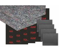 AUDIO SYSTEM DOOR KIT 1.0 ALUBUTYL et kit isolant non tissé matériau iso...