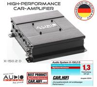 Audio System X-Series | X-150.2 D | 2-Kanal Endstufe | Digital Class D