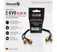 Audio System Z-EVO 0.25M HIGH-Performance RCA 25 cm RCA Cable 0.25m