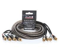 AUDIO SYSTEM Z-EVO 5.OM-4 Câble RCA / RCA cable HIGH PERFORMANCE 5 mètres 4 v...