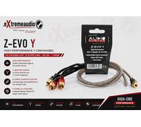 AUDIO SYSTEM Z-EVO Y Câble RCA Câble Y-Cinch 2 x connecteur et 1 x couplage...