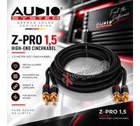 Audio System Z-PRO 1,5 HIGH-END Câble RCA 1,5 mètre OFC Câble RCA 150 cm