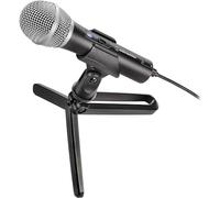 Audio-Technica Microphone 2100x-USB pour streaming/podcasting Noir