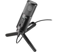 Audio-Technica 2500x-USB Microphone Pour Streaming/podcasting/Enregistrement Noir