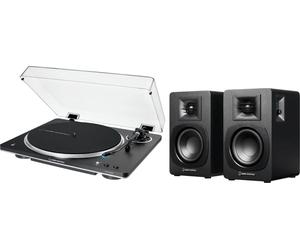 Audio-Technica AT-LP70XBT Noir + AT-SP3X - Platines vinyle hi-fi