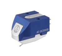 Audio Technica AT-OC9XEB Cartouche à Double Bobine Mobile avec Stylet elliptique Support 1,27 cm avec matériel de Montage et Brosse Bleu/argenté