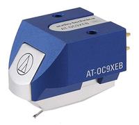 Audio Technica Cartouche double bobine mobile AT-OC9XEB – Stylet elliptique, Bleu/argenté