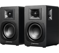 Audio Technica AT-SP3X - Paire d'enceintes amplifiées sans fil Hi-Fi - 2 x 30 Watts - Bluetooth 5.3 (par paire)