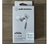 Audio-Technica ATH-CKS330NC Câble d'écouteur antibruit Type-C Noir, Beige