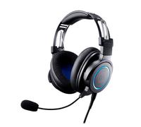 Audio-Technica ATH-G1 casque Avec fil Arceau Gaming Noir, Bleu