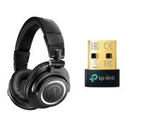 Audio-Technica ATH-M50xBT2 Wireless Headphone - Black & TP-Link Nano USB Bluetoo