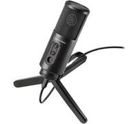 Audio-Technica Microphone ATR2500x-USB USB Micro pour streaming, podcasting et enregistrement – Noir