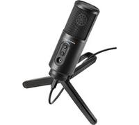 Audio-Technica Microphone ATR2500x-USB USB Micro pour streaming, podcasting et enregistrement – Noir