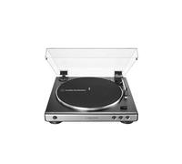 Audio-Technica AT-LP60XUSB Tourne-disque entraîné par courroie Gris, Métallique Complètement automatique