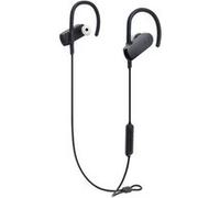 Audio-Technica SonicSport ATH-SPORT70BT - Écouteurs avec micro - intra-auriculaire - montage sur l'oreille - Bluetooth - sans fil - noir