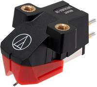 Audio-Technica Cellule phono AT-VM95ML à double aimant mobile pointe Microlinear Rouge