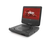 Caliber Lecteur DVD Portable - Voiture - Montage de l'appui-tête - Bluetooth - AUX - USB - SD - Écran LCD - Prise Jack 3,5 mm - Autonomie 2h - Noir - 7 Pouces