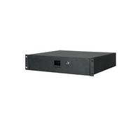 Audio tiroir rackable 19'' 2U, avec serrure