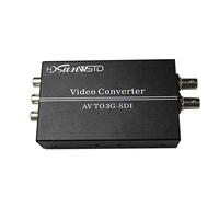 Audio Vidéo AV/CVBS L/R vers SDI adaptateur convertisseur, CVBS vers SD-SDI/HD-SDI/3g-sdi convertisseur vidéo pour HDTV Camera