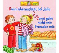 Conni 37 – Conni übernachtet bei Julia / Conni geht nicht mit Fremden mit – Livre audio (CD)