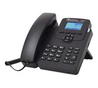 AudioCodes 405HD SFB IP-Phone PoE GbE and External Power Supply Black, 2 Ethernet 101001000 Ports, 4 claviers programmables 132x64 Graphic LCD and Power Over Ethernet (PoE) (UC405HDEG)