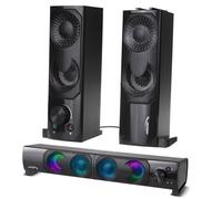 Audiocore 3Wx2 computer soundbar, LED, USB 5v, line-in, AC955