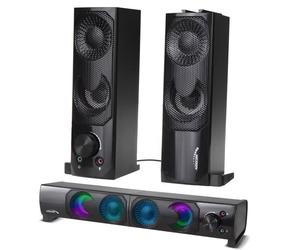 Audiocore 3Wx2 computer soundbar, LED, USB 5v, line-in, AC955